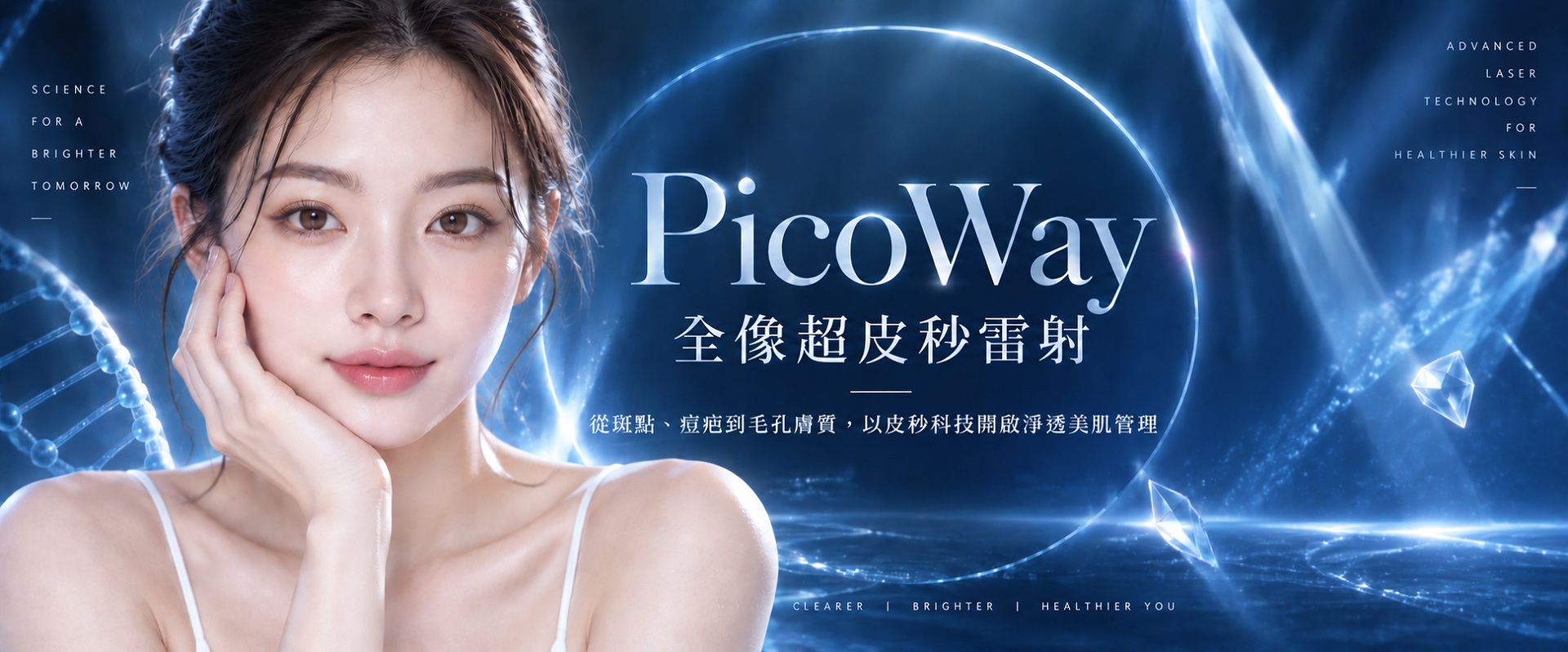 PicoWay全像超皮秒雷射｜改善斑點、痘疤、毛孔與膚質